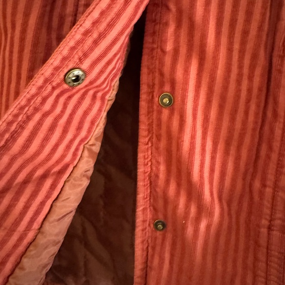 Volcom Women's Rust Striped Jacket - Picture 4 of 10